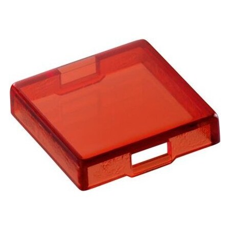 Rafi Industrial Panel Mount Indicators / Switch Indicators Lumotast 75 Ip65 Lens Sqr Transp Red 5.49.277.052/1301